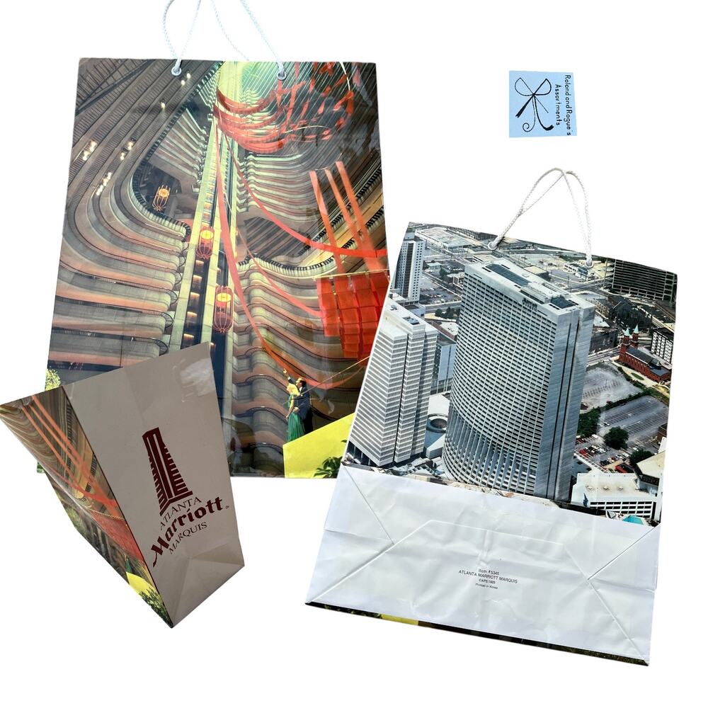 Marriott Hotels Atlanta Marriott Marquis 1989 Gift Bag